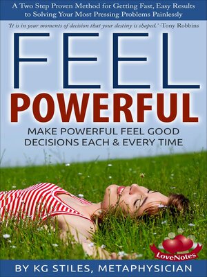cover image of Feel Powerful a Two Step Proven Method for Solving Problems